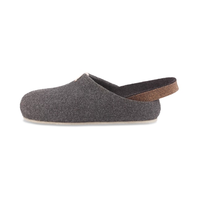 Corkybuk Slipper - Dark Grey