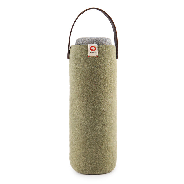 Wool Wine Cooler - Khaki Green