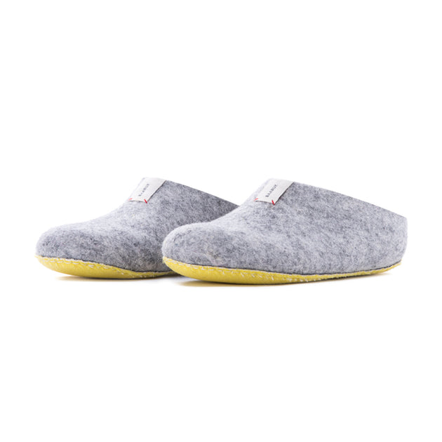 Pomobuk Slippers Upcycled Wool Slippers Baabuk