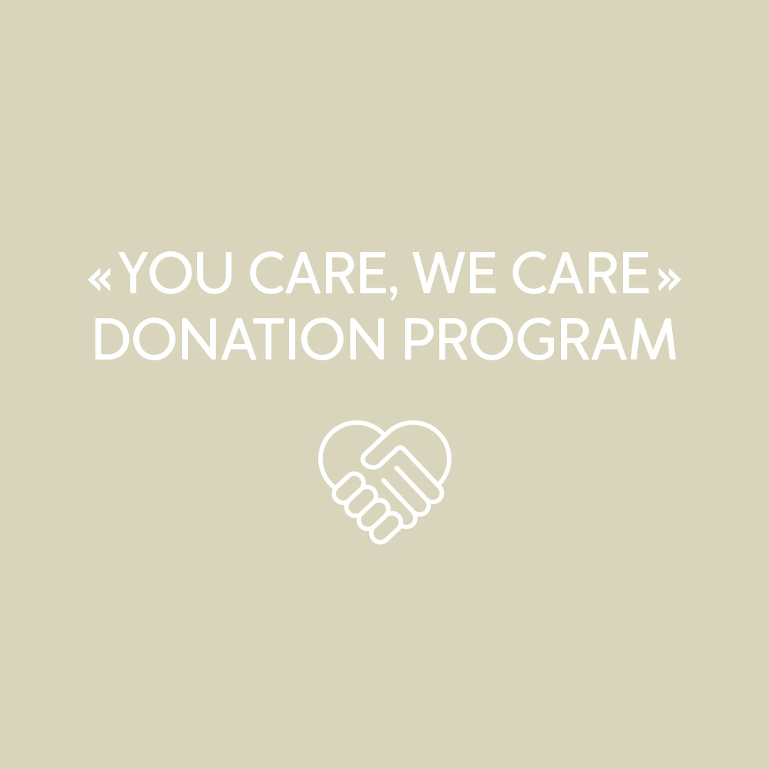"You Care, We Care" Donation Program