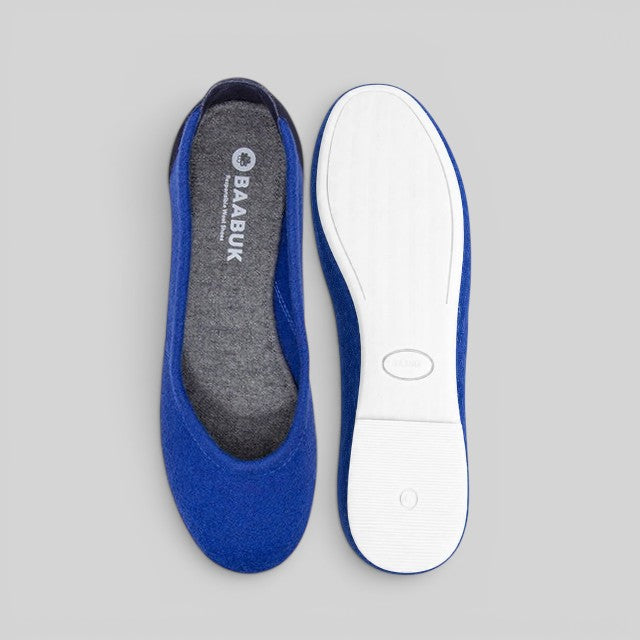 Wool Ballerina - Cobalt