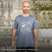 T Shirt Anniversaire 10 Ans - Portugal Dark Grey