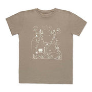 10-Jahres-Jubiläums-T-Shirt - Schweiz Khaki