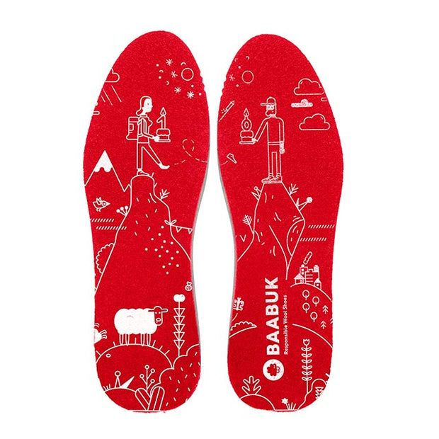 Insoles - Sneakers Throwback Red