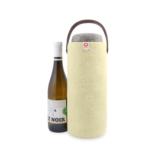 Wool Wine Cooler - Yellow