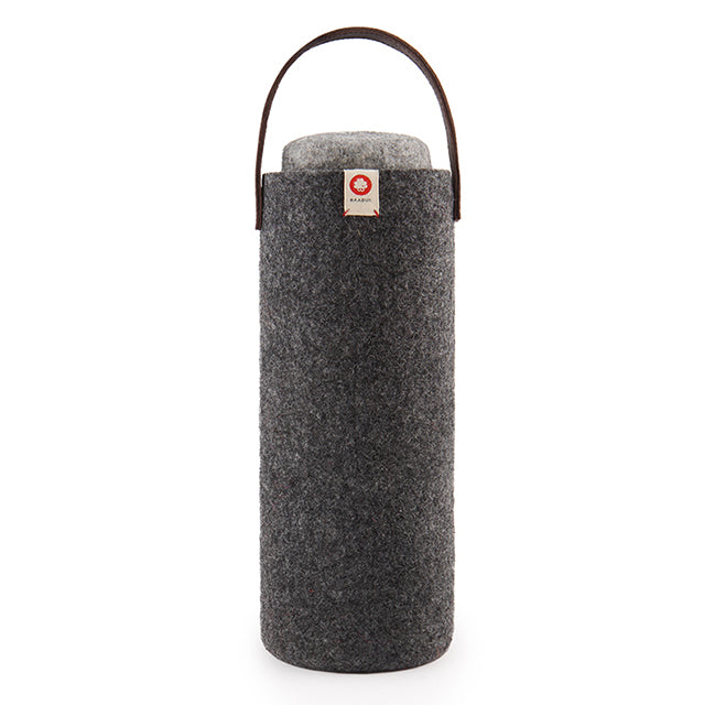 Wool Wine Cooler - Dark Grey