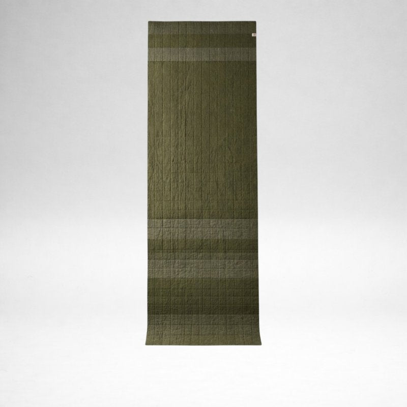 Wool Yoga Mat - Khaki