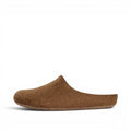 Baabuk brown Kanga wool slippers with a minimalist slip-on design and natural latex sole, handmade in Nepal.