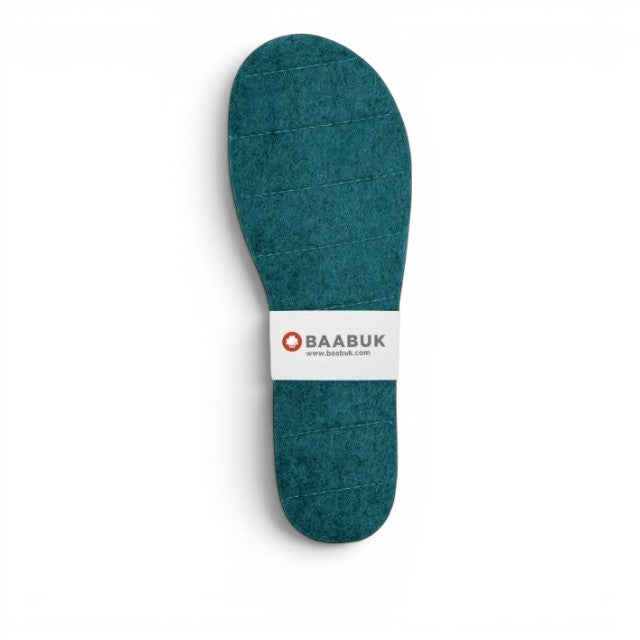 Insoles - Slippers Emerald Green
