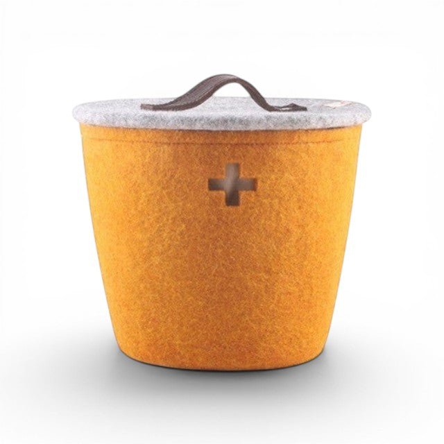 Wool Basket Small - Honey