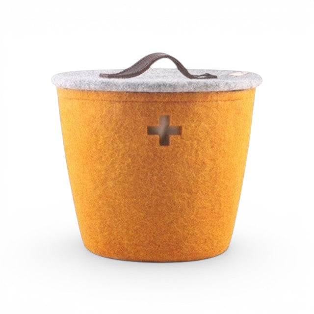 Wool Basket Small - Honey