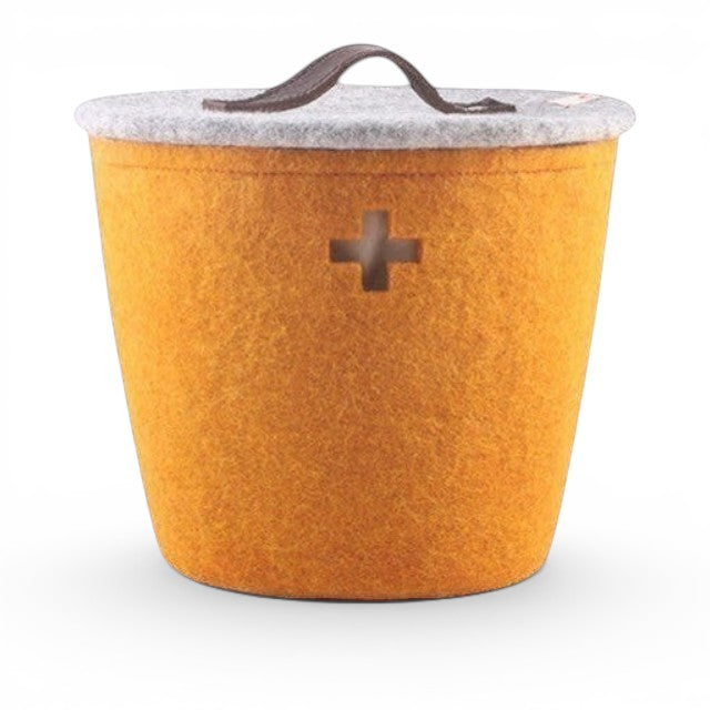 Wool Basket Large - Honey