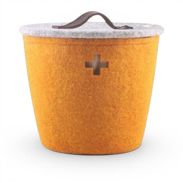 Wool Basket Large - Honey