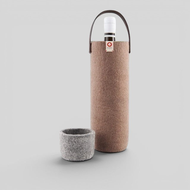 Wool Wine Cooler - Moka