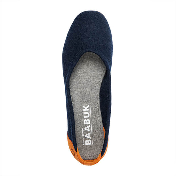 Ballerine en laine - Blue