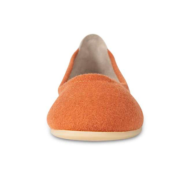 Ballerine en laine - Terracotta