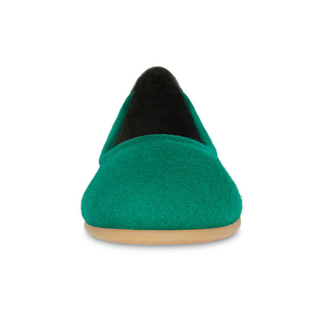 Ballerine en laine - Spruce Green