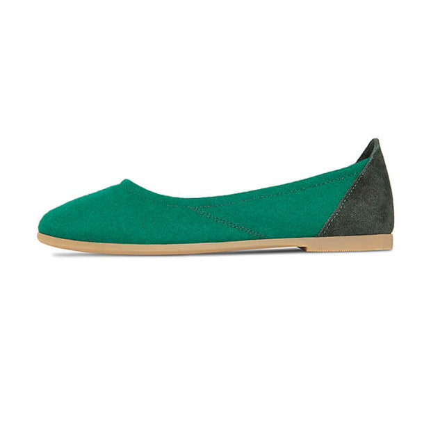 Ballerina aus Wolle - Spruce Green