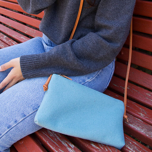 Wool Clutch Bag