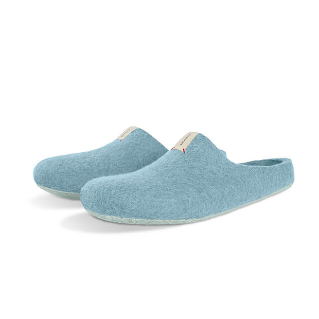 Versace Slippers With Logo In Blue | ModeSens