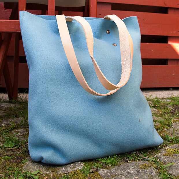 Big Sky Tote with Wool