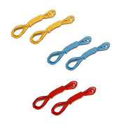 Elastische Schnürsenkel - Gelb, Blau, Rot