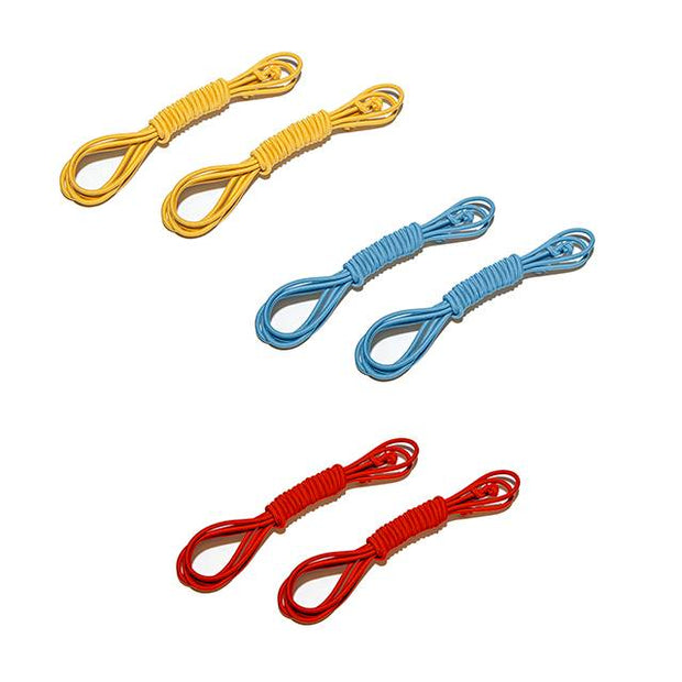 Elastic Laces - Yellow Blue Red